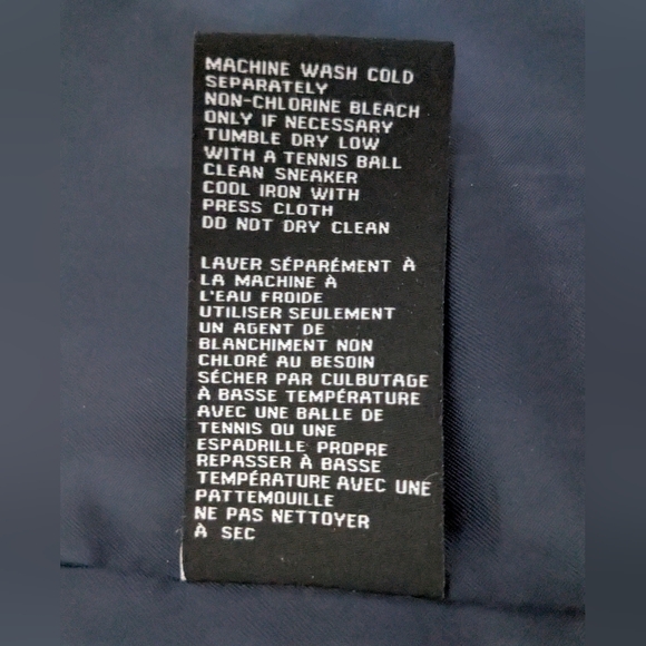 London Fog. Rain Jacket. Navy. Small - Picture 13 of 16